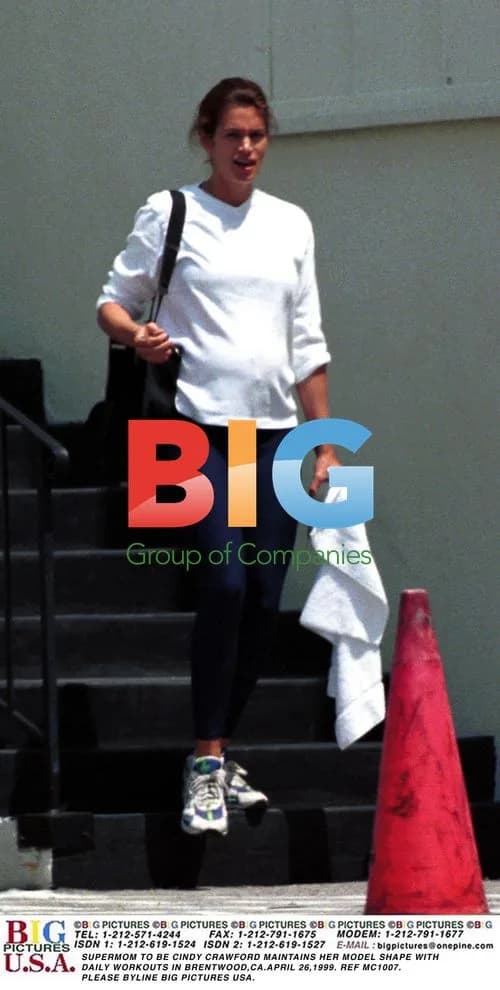 Cindy Crawford Works Out in Brentwood