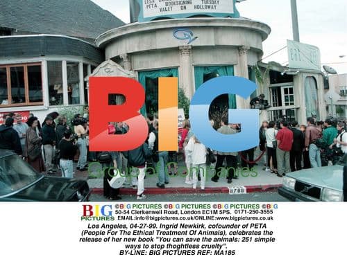 Ingrid Newkirk Celebrates New PETA Book