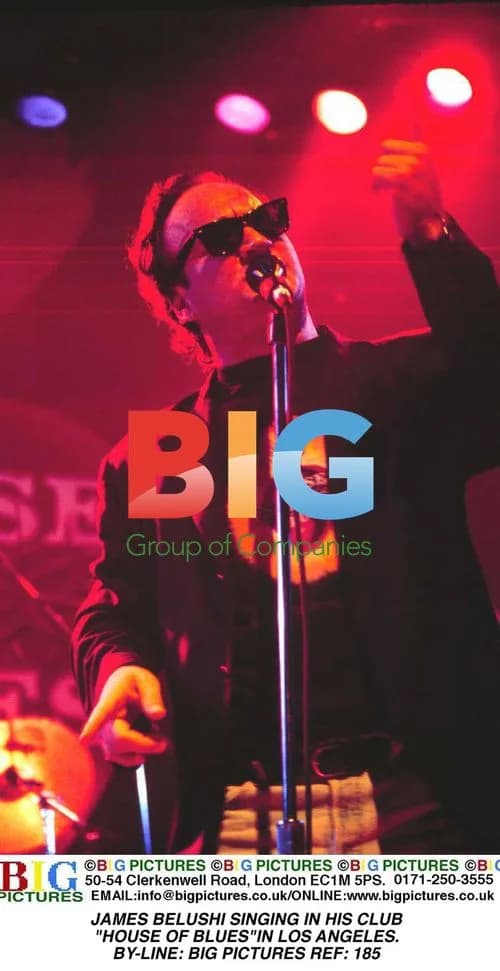 JAMES BELUSHI at HOUSE OF BLUES in LA