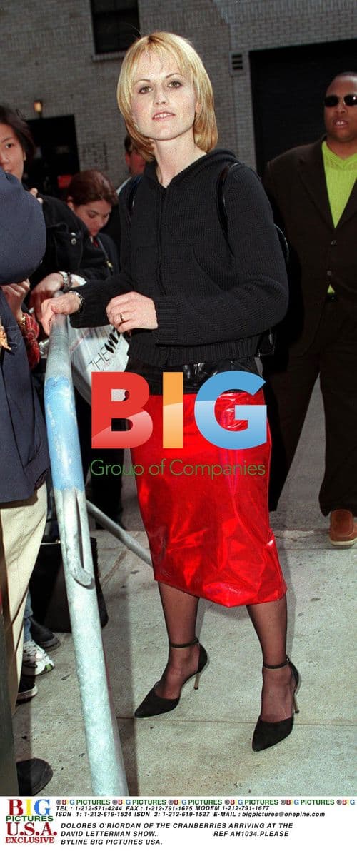 Dolores O'Riordan at David Letterman Show