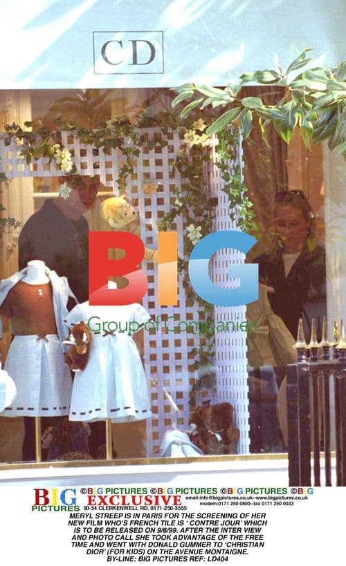 Meryl Streep in Paris for Film Screening