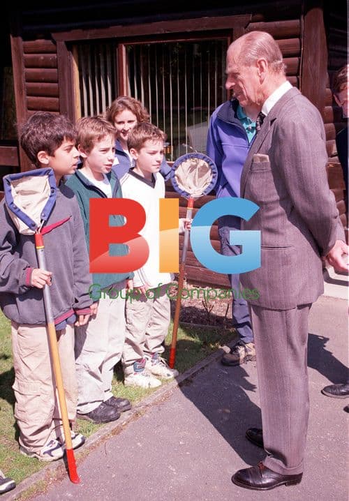 Prince Philip Visits Outdoor Education Centre