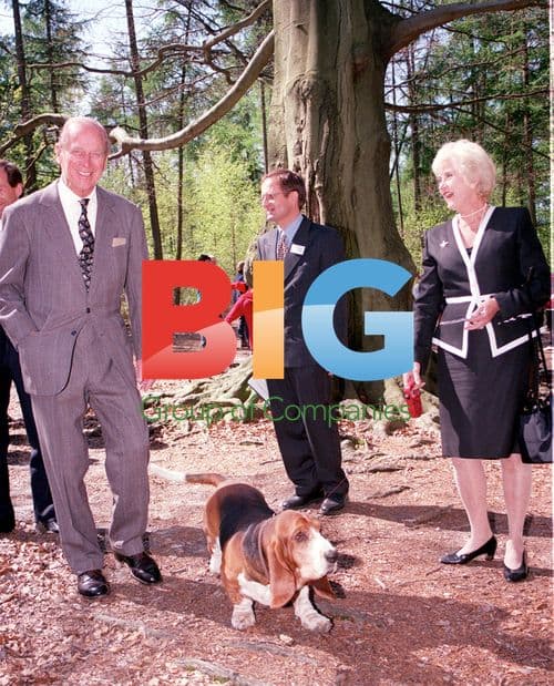 Prince Philip and Liz Fraser