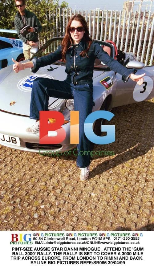 Dannii Minogue at Gumball 3000 Rally