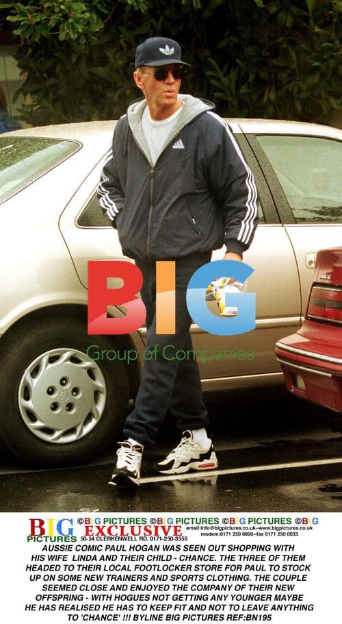 Paul Hogan Spotted Shopping with Family