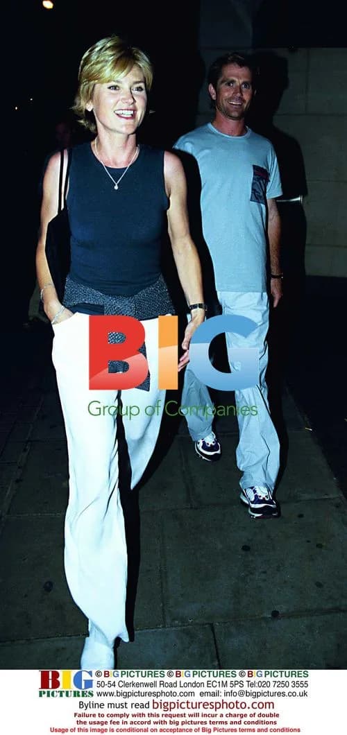 Anthea Turner and Richard Bovey turned away from Simply Red after party