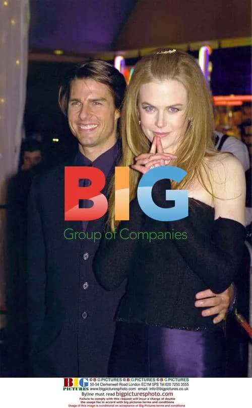 Tom Cruise and Nicole Kidman at "Eyes Wide Shut" Premiere