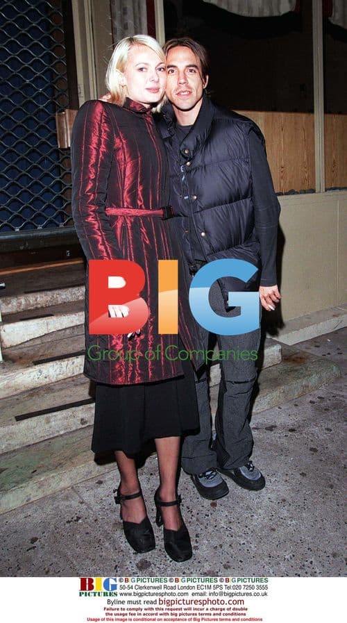 Anthony Keidis and girlfriend Yohanna leave Nobu NYC