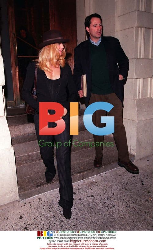 Goldie Hawn leaves Nobu restaurant in New York