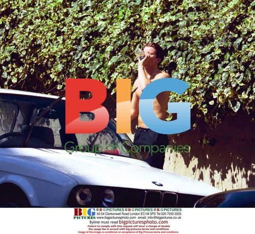 Max Beesley Washing Car in London