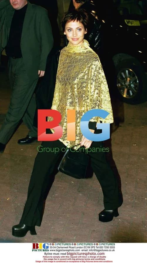 Natalie Imbruglia arrives at Brit Awards