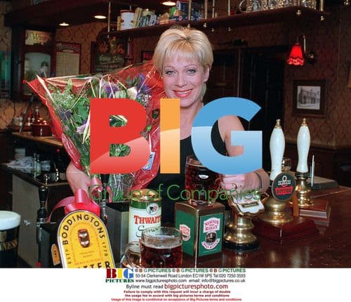 Denise Welch as Natalie Horrocks in Rovers Return