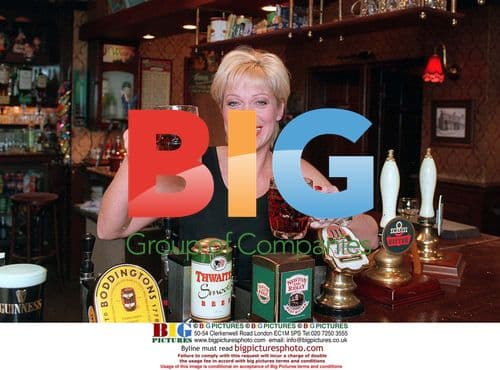 Denise Welch as Natalie Horrocks in Rovers Return