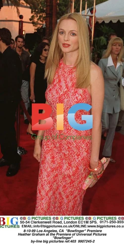 Heather Graham at Bowfinger Premiere