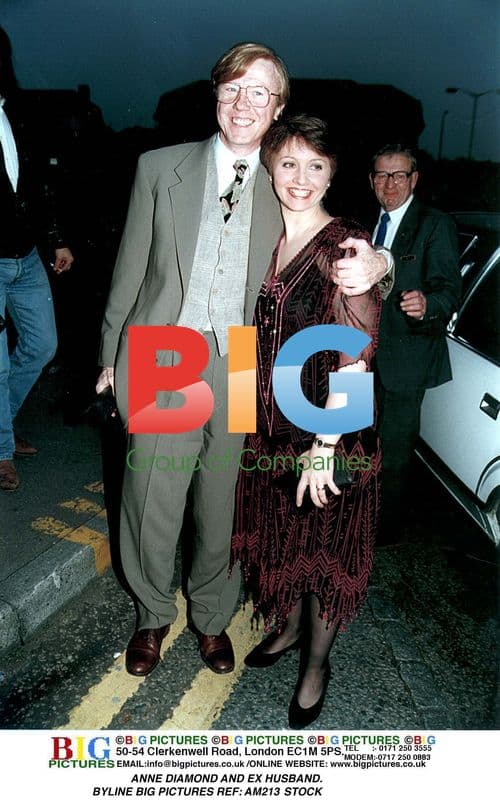 Anne Diamond and her husband