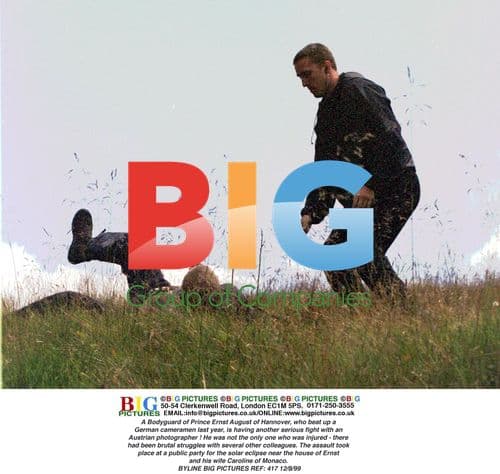 Bodyguard of Prince Ernst August in Fight