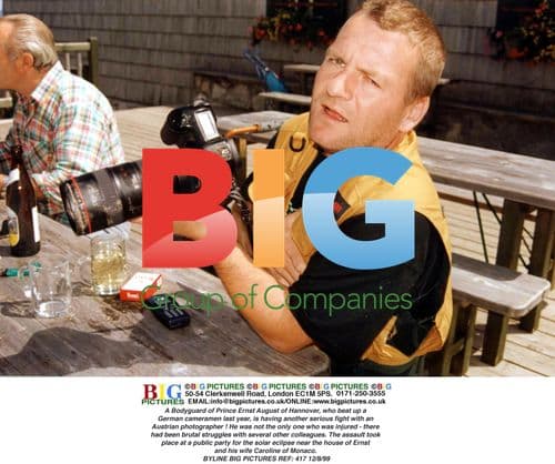 Bodyguard of Prince Ernst August in Altercation