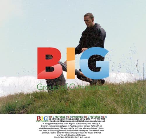 Bodyguard of Prince Ernst August in Violent Clash