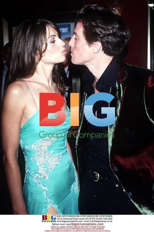 Liz Hurley & Hugh Grant at "Mickey Blue Eyes" Premiere