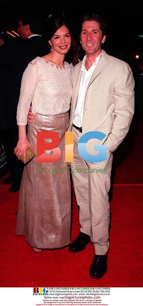 Jeanne Triplehorn and Leland Orser at "Mickey Blue Eyes" Premiere