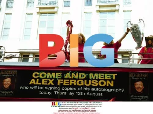 Sir Alex Ferguson's London Book Signing