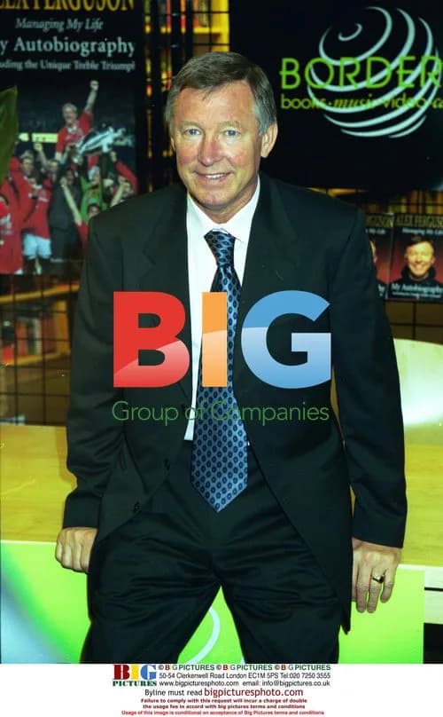 Sir Alex Ferguson Book Signing in London