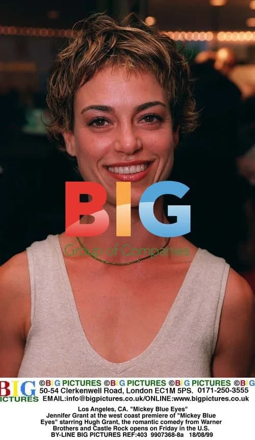 UK RIGHT: Jennifer Grant at "Mickey Blue Eyes" Premiere