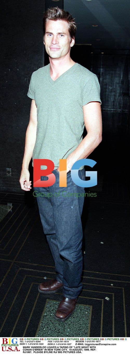 Mark Vanderloo leaves Conan O'Brien taping