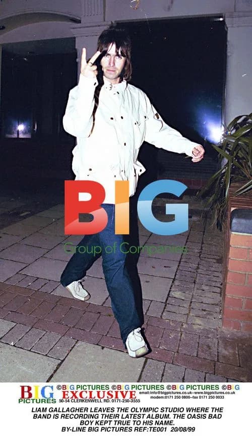 Liam Gallagher Leaves Recording Studio