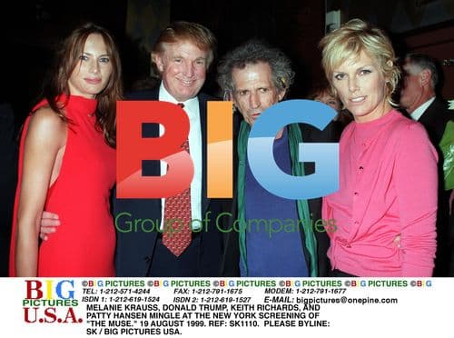 Trump and Richards at 'The Muse' premiere