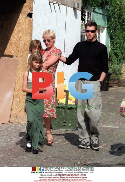 Paula Yates with new partner Sam Robinson-Hurley