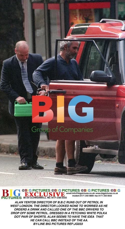BBC Director Alan Yentob Runs Out of Petrol
