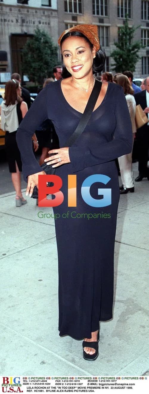 Lela Rochon at "In Too Deep" premiere
