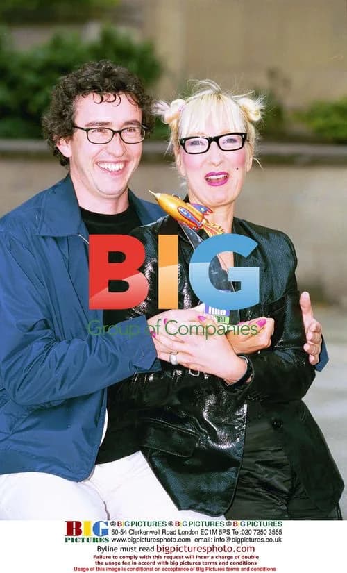 Syeve Coogan and Jenny Eclair at Daily Telegraph awards