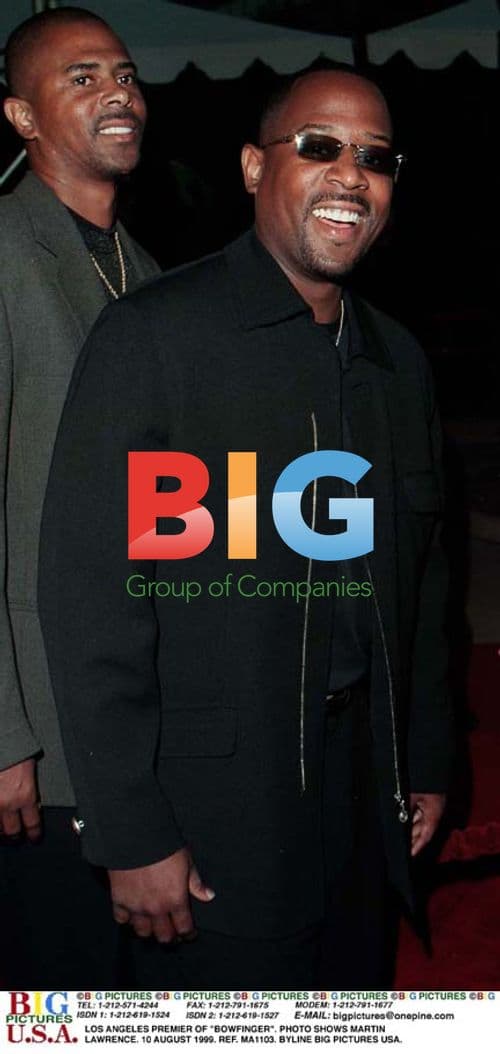Martin Lawerence at "Bowfinger" Premiere