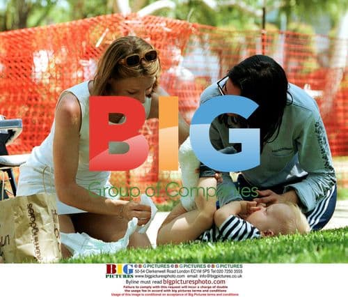 Jodie Foster and Son on Park Outing