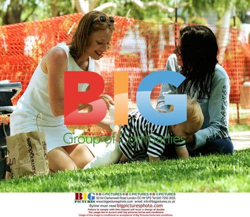 Jodie Foster's Park Outing with Son