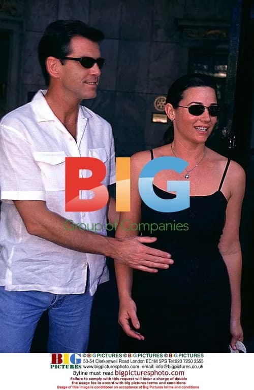 Pierce Brosnan and Family in Madrid Park
