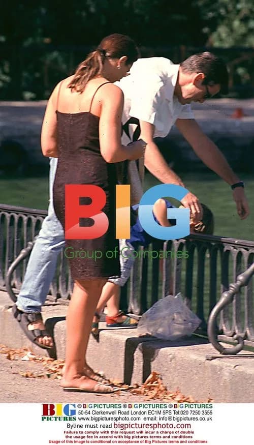 Pierce Brosnan with family in Madrid