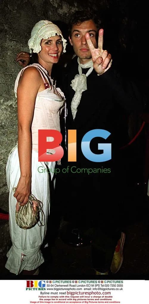 Sadie Frost and Jude Law at Private Party