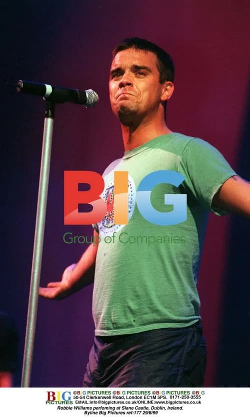 Robbie Williams Performs at Slane Castle