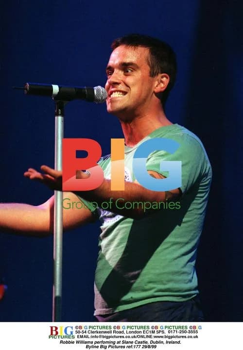Robbie Williams at Slane Castle Concert