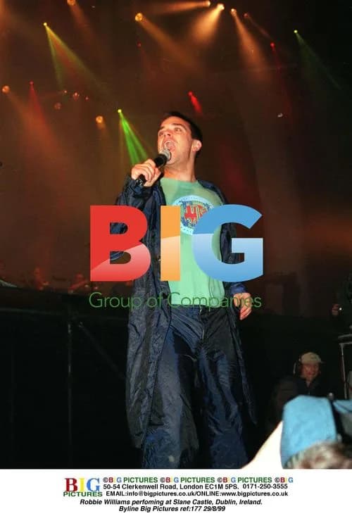 Robbie Williams performs at Slane Castle