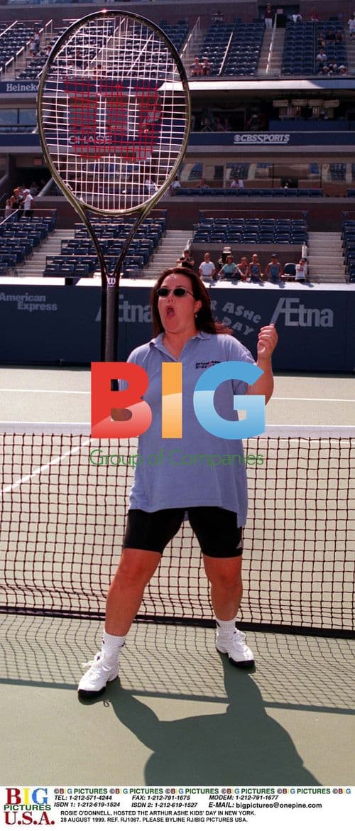 Rosie O'Donnell at 1999 US Open