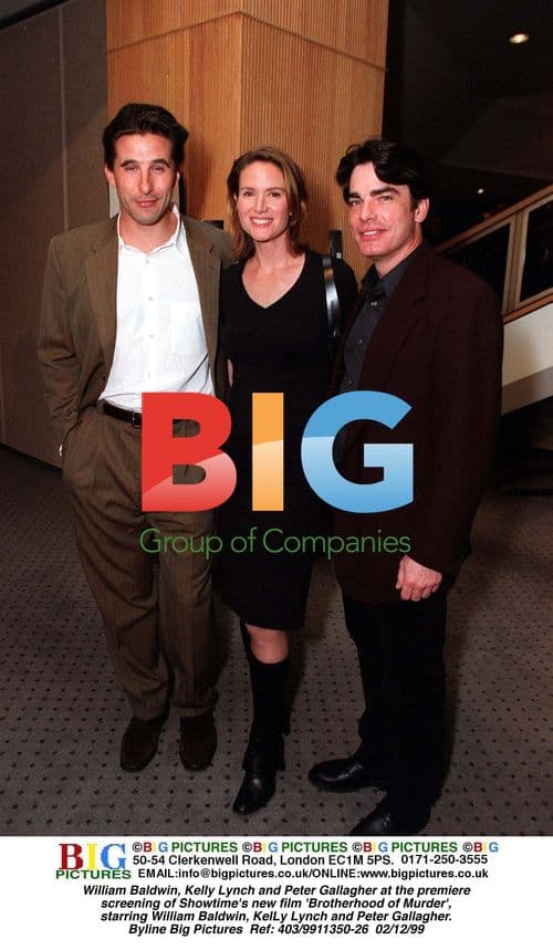 William Baldwin, Kelly Lynch and Peter Gallagher at 'Brotherhood of Murder' Premiere