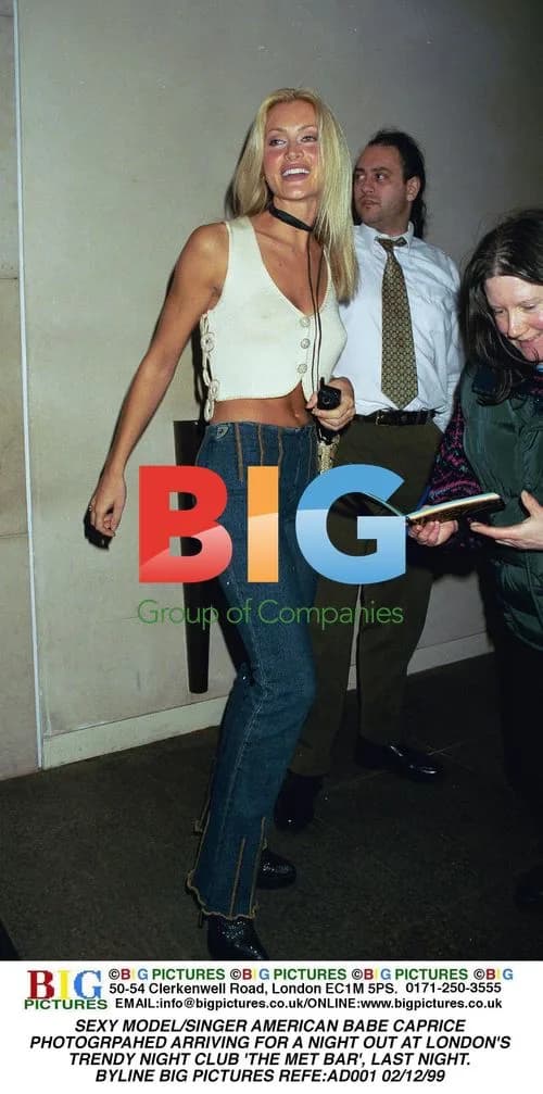 Caprice Arrives at The Met Bar