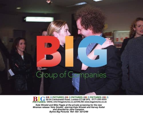 Kate Winslet and Mike Figgis at 'Holy Smoke' screening