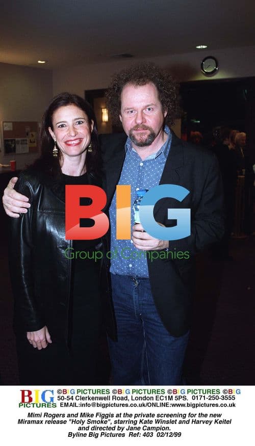 Mimi Rogers and Mike Figgis at 'Holy Smoke' screening