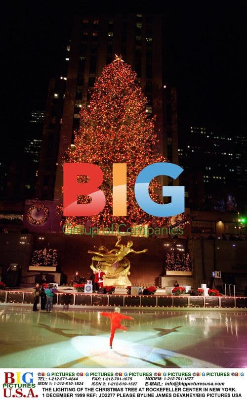 Rockefeller Center Christmas Tree Lighting 1999