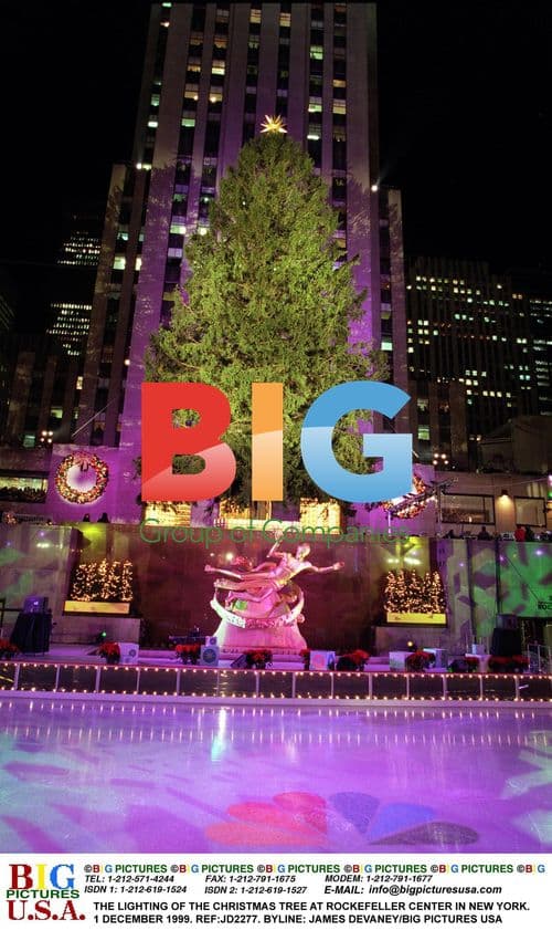 Rockefeller Center Christmas Tree Lighting, 1999